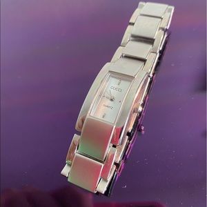Gucci silver watch